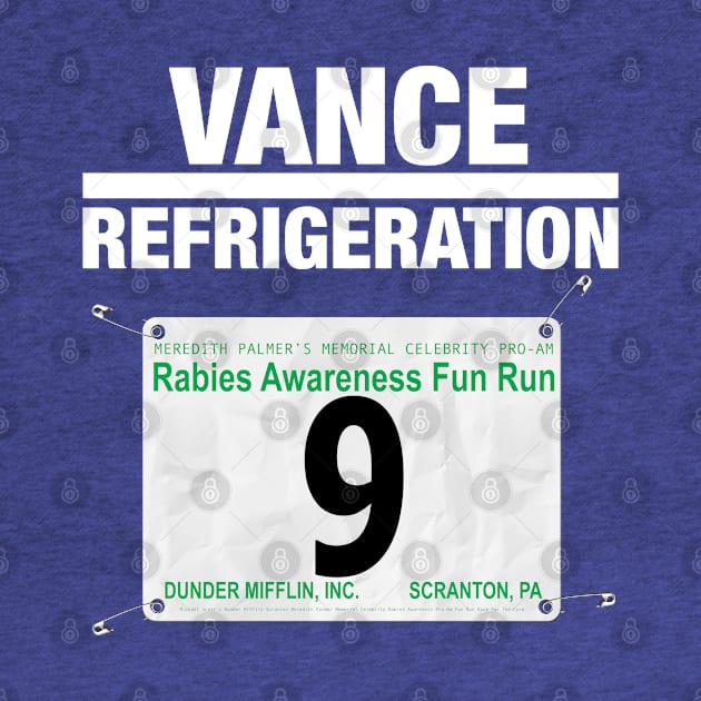 Dunder Mifflin Fun Run Race #9 (Bob Vance) by ParaholiX